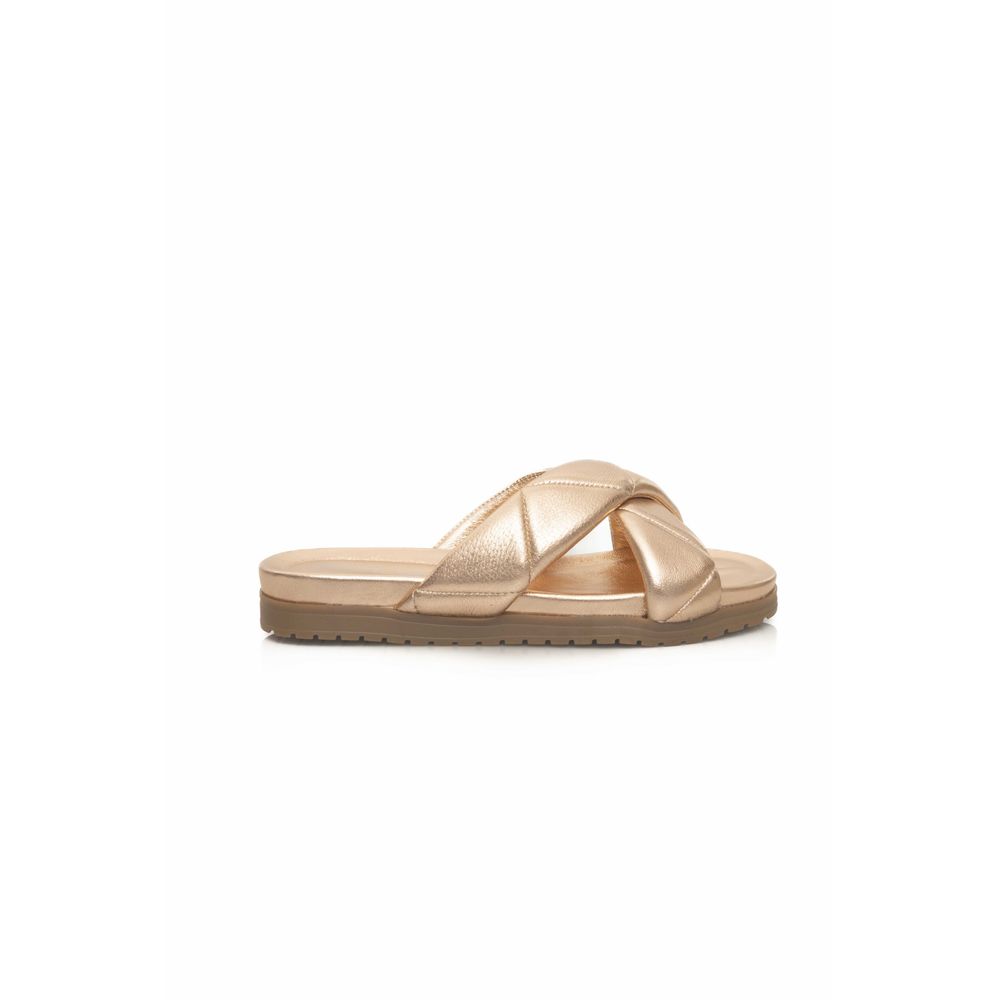 Cerruti 1881 Beige Lambskin Sandal