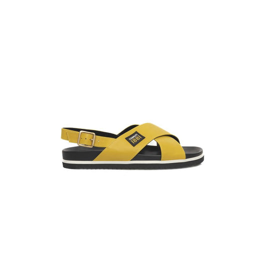 Cerruti 1881 Yellow Calfskin Sandal