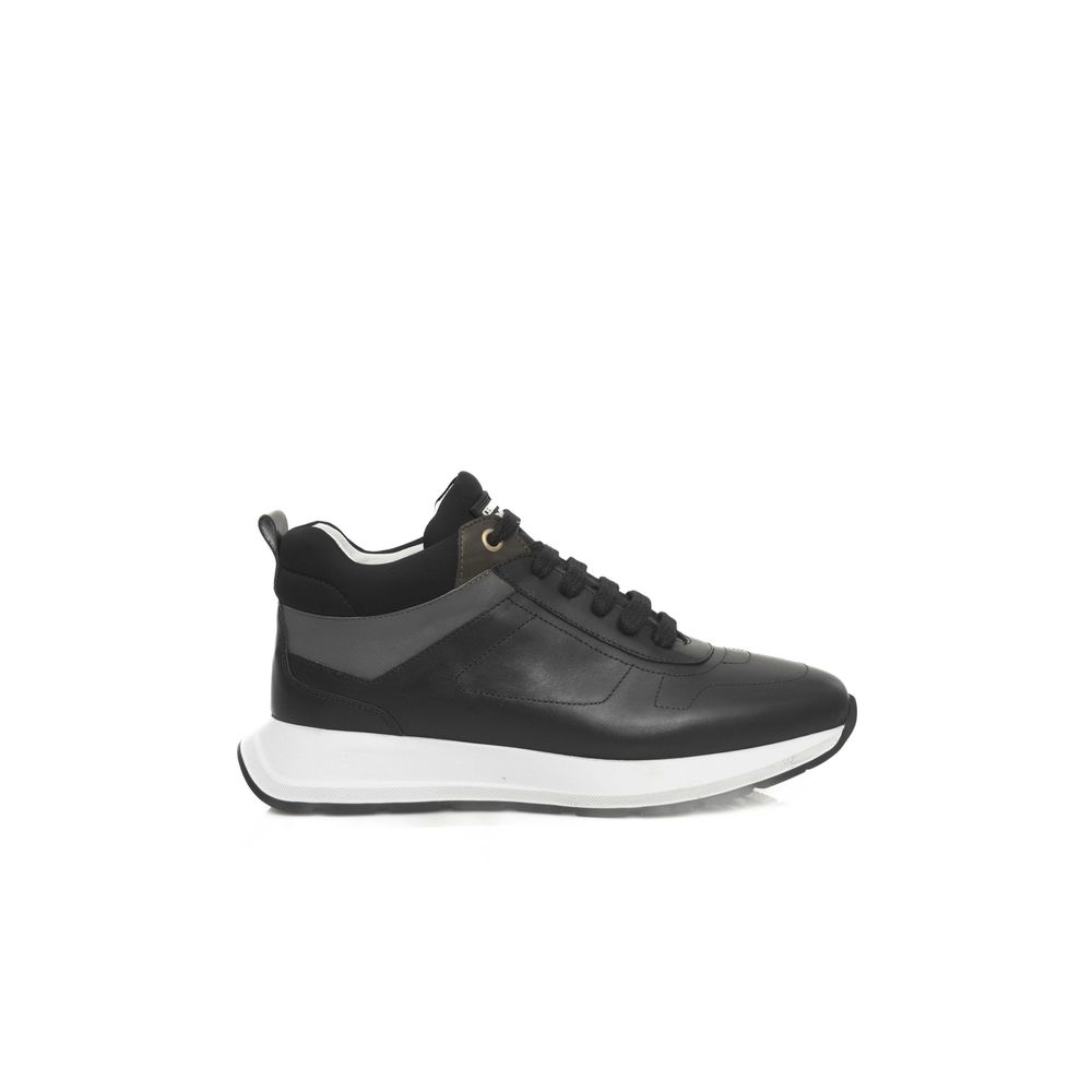 Cerruti 1881 Black Cowhide Sneaker