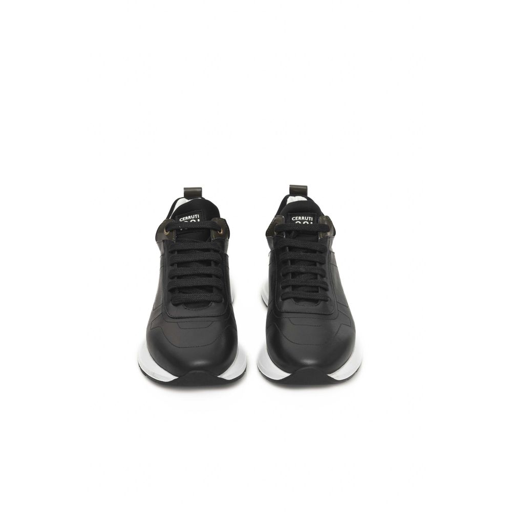 Cerruti 1881 Black Cowhide Sneaker