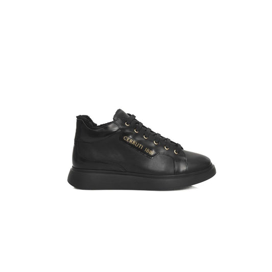 Cerruti 1881 Black Cowhide Sneaker