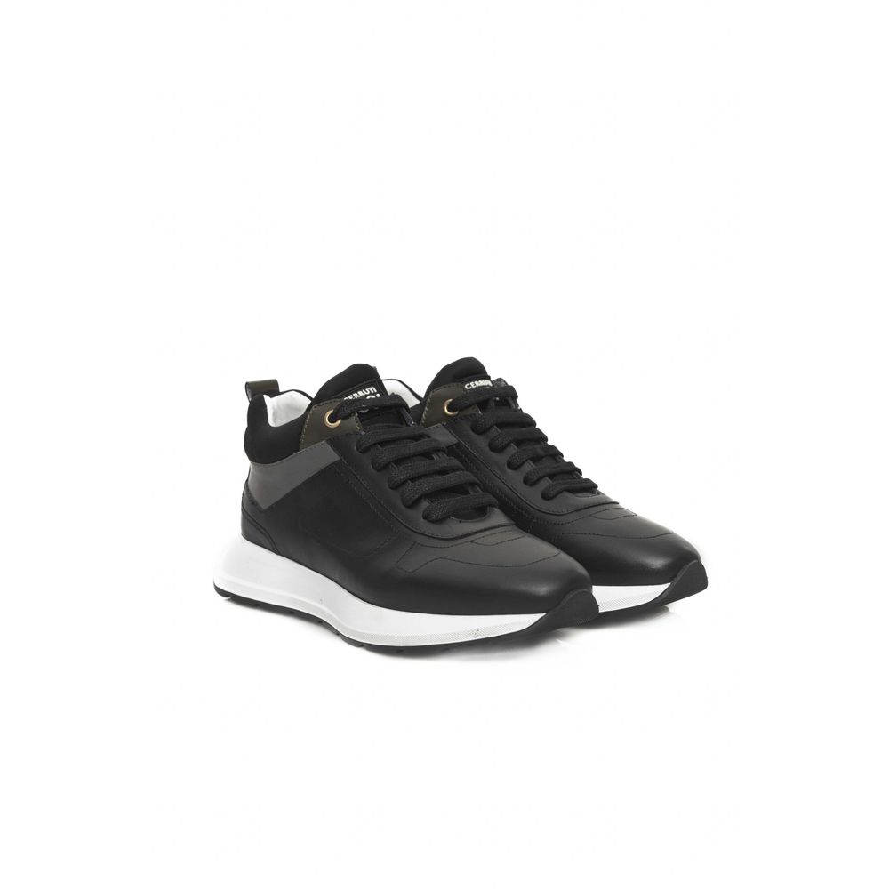 Cerruti 1881 Black Cowhide Sneaker