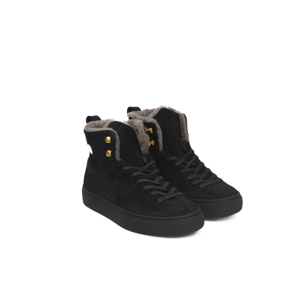 Cerruti 1881 Black Cowhide Sneaker