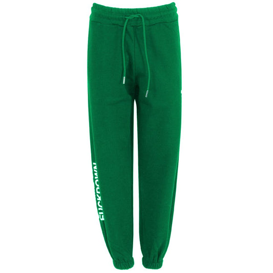 Comme Des Fuckdown Green Cotton Pant