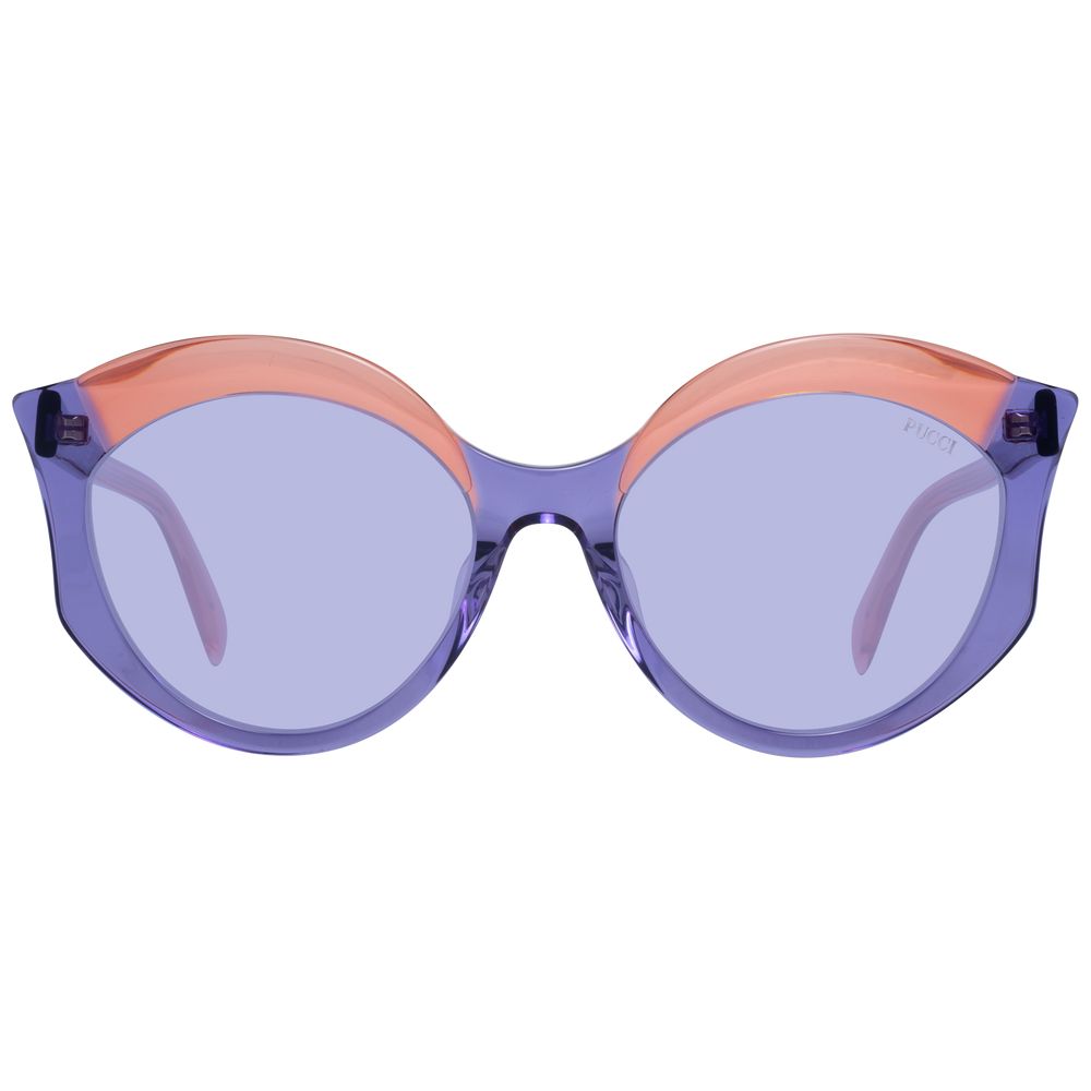 Emilio Pucci Purple Plastic Sunglasses