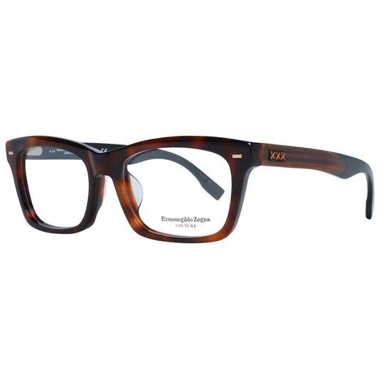 Ermenegildo Zegna Brown Acetate, Wood & Horn Glasses (Frames)