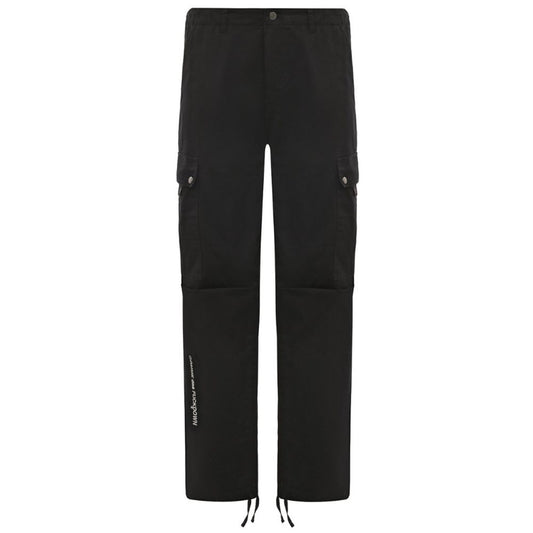 Comme Des Fuckdown Black Cotton Men's Cargo Trouser