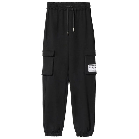 Comme Des Fuckdown Black Cotton Women's Pant