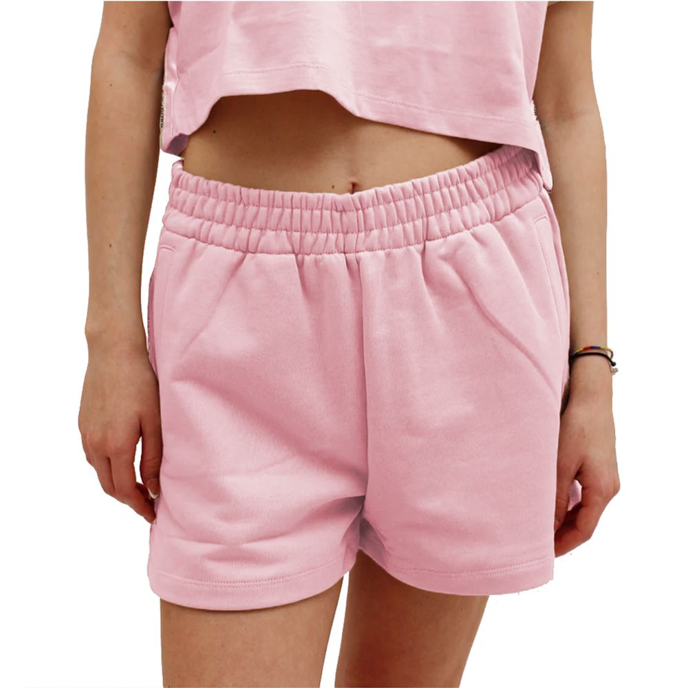 Comme Des Fuckdown Pink Cotton Women's Short