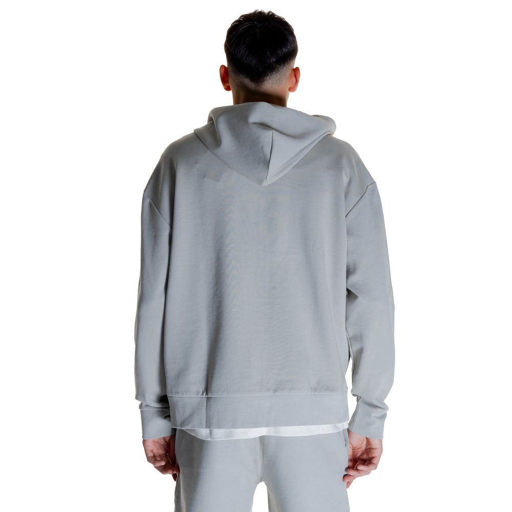 Calvin Klein Gray Cotton Hoodie