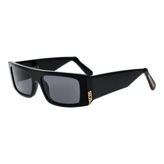 GCDS Black Plastic Sunglasses