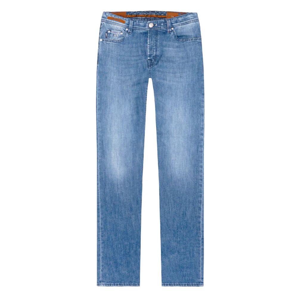 Tramarossa Blue Cotton Men Jeans