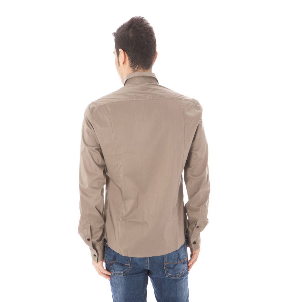 Costume National Green Cotton Shirt