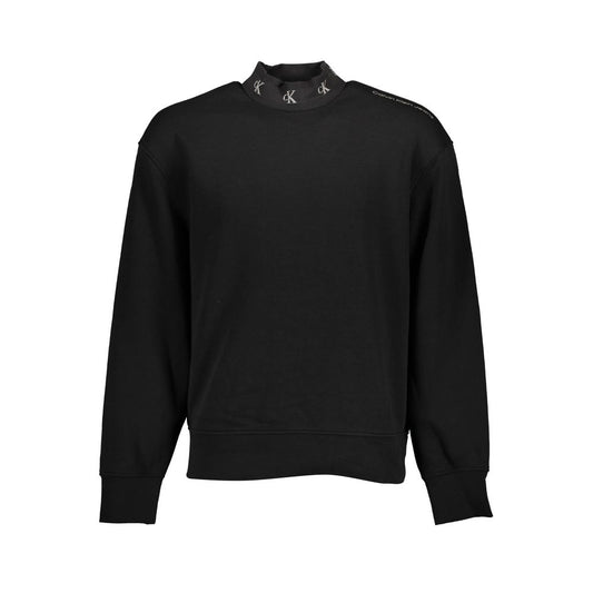 Calvin Klein Black Cotton Sweatshirt