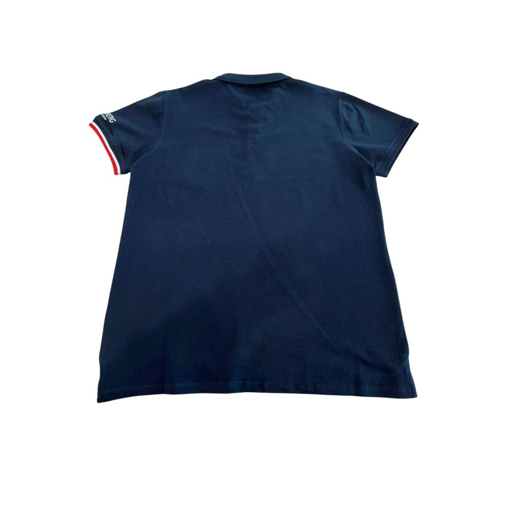 Iceberg Blue Cotton Men's Polo Shirt