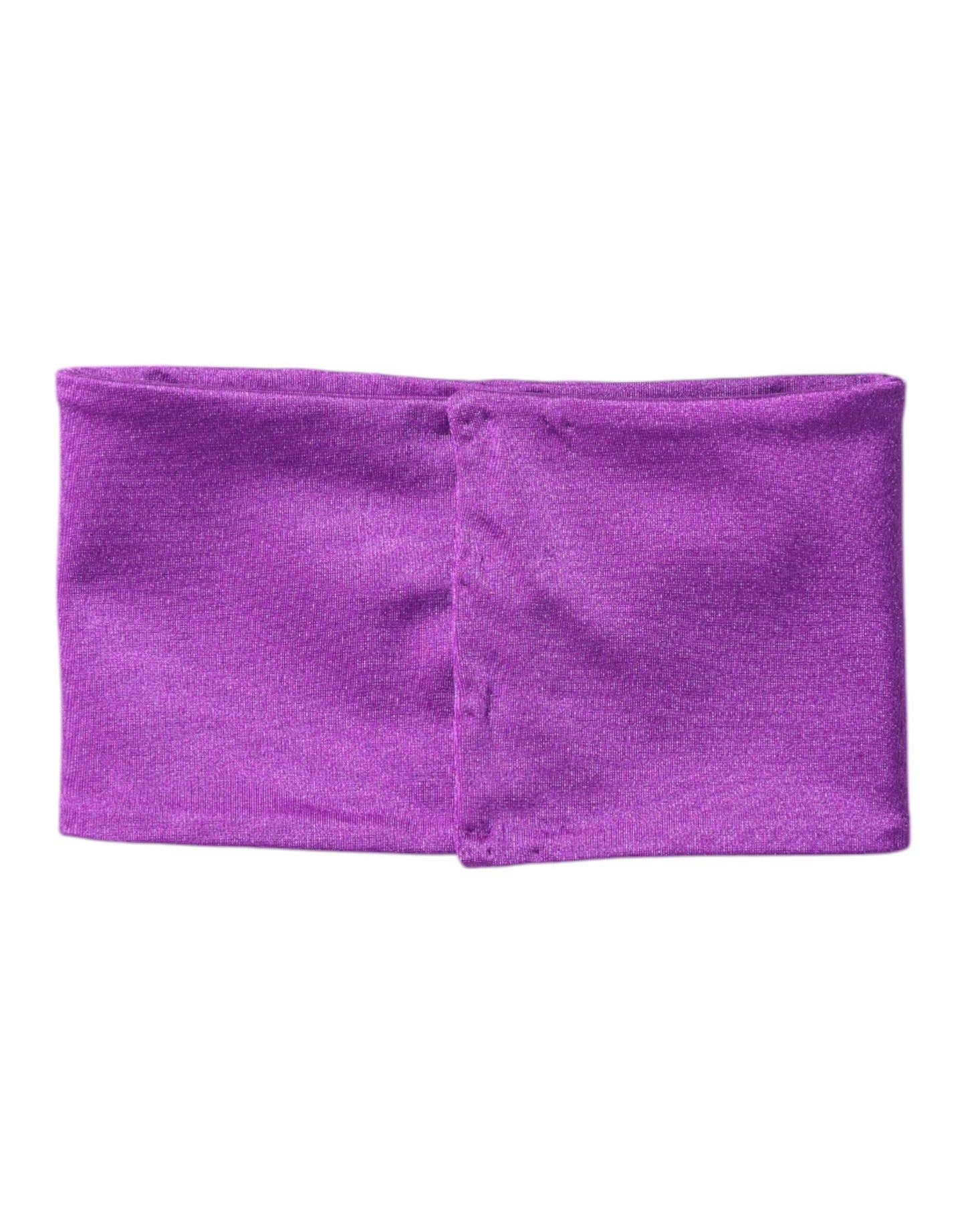 Dolce & Gabbana Purple Nylon Stretch Women Neck Warmer Scarf