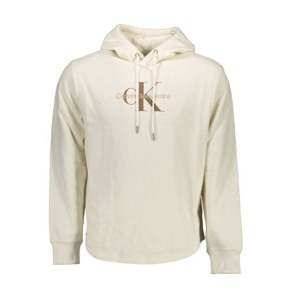 Calvin Klein White Cotton Sweatshirt
