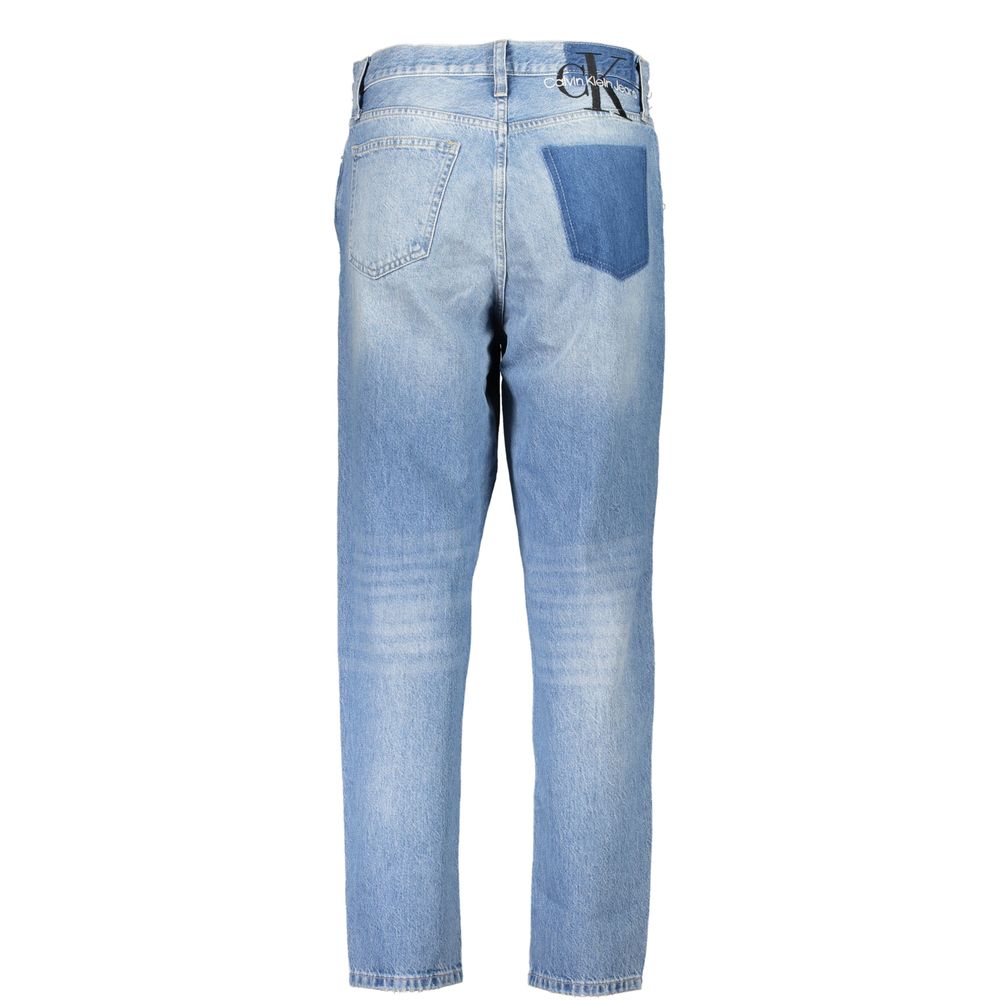 Calvin Klein Blue Cotton Jeans Denim