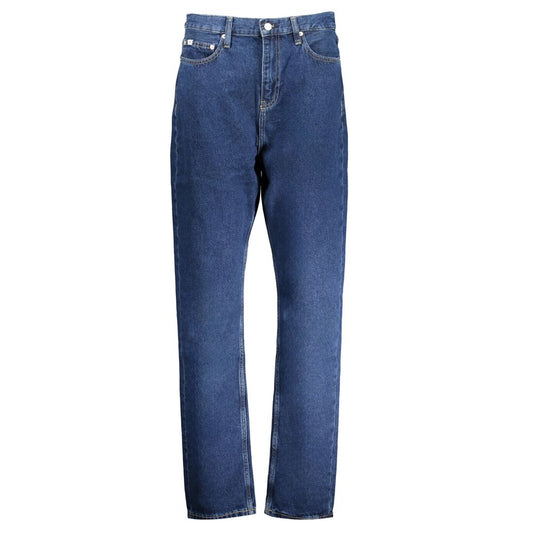 Calvin Klein Blue Cotton Jeans Denim