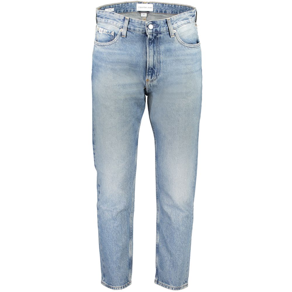 Calvin Klein Blue Cotton Jeans Denim