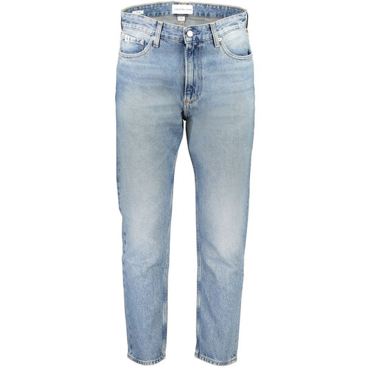 Calvin Klein Blue Cotton Jeans Denim