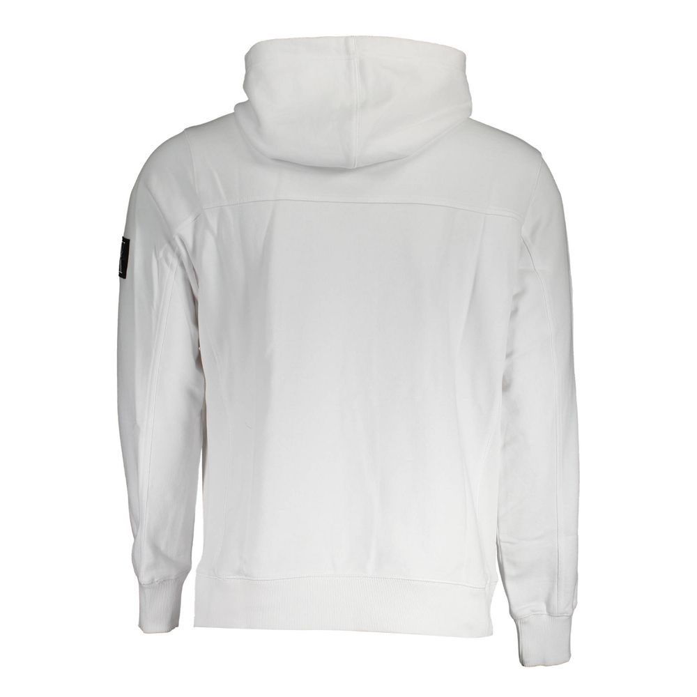 Calvin Klein White Cotton Sweatshirt