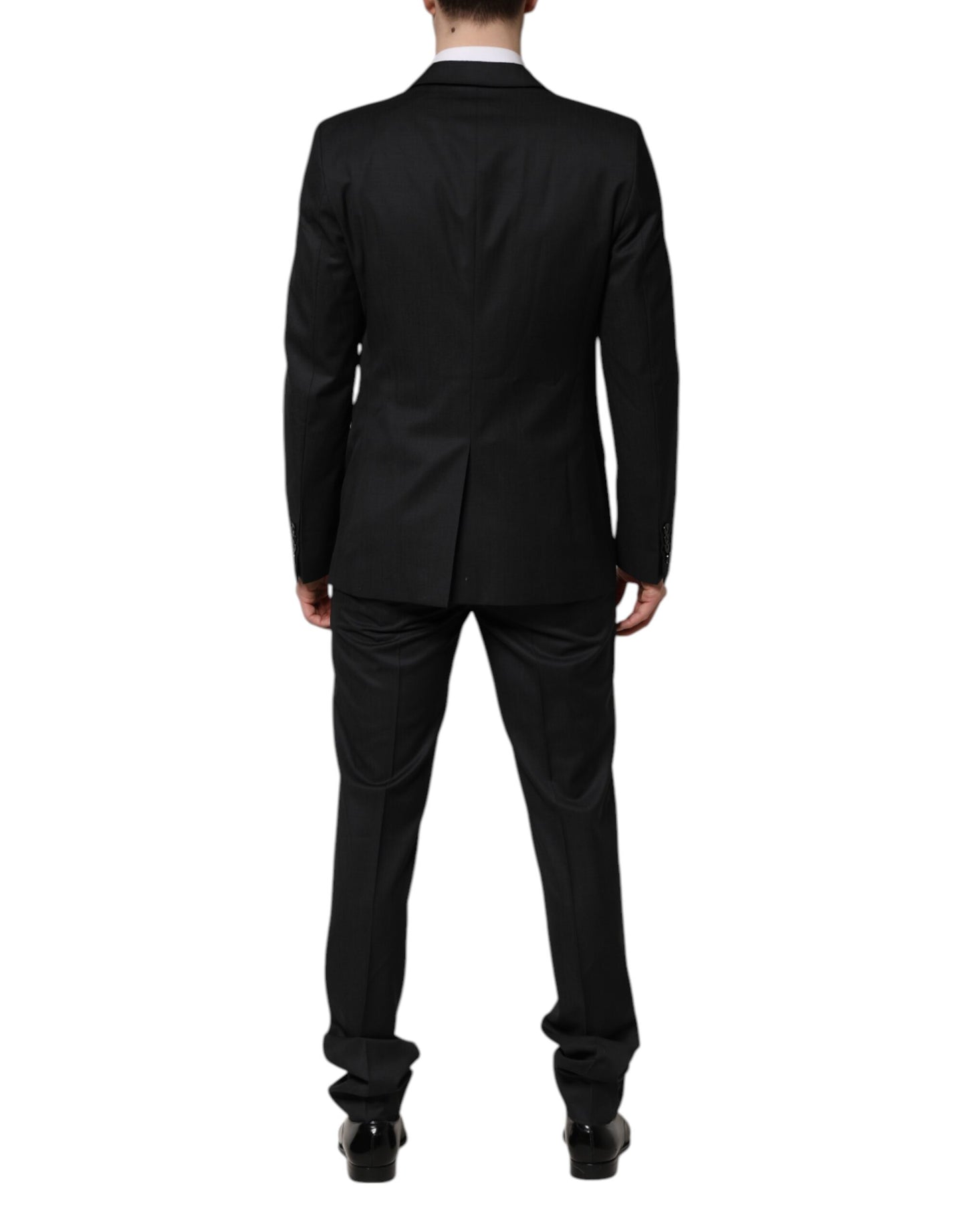 Dolce & Gabbana Dark Gray MARTINI 2 Pc Single Breasted Suit
