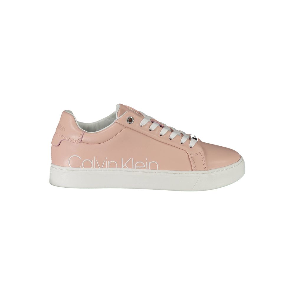 Calvin Klein Pink Polyester Sneaker