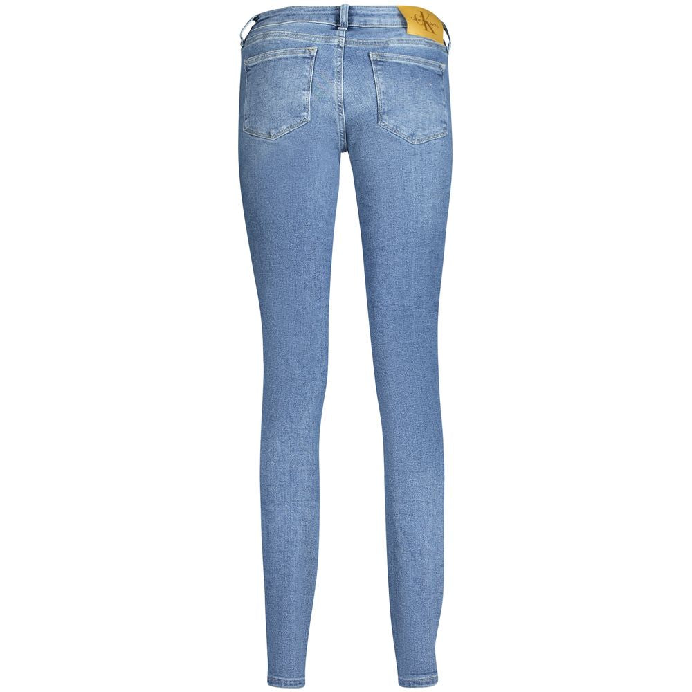 Calvin Klein Blue Cotton Jeans Denim