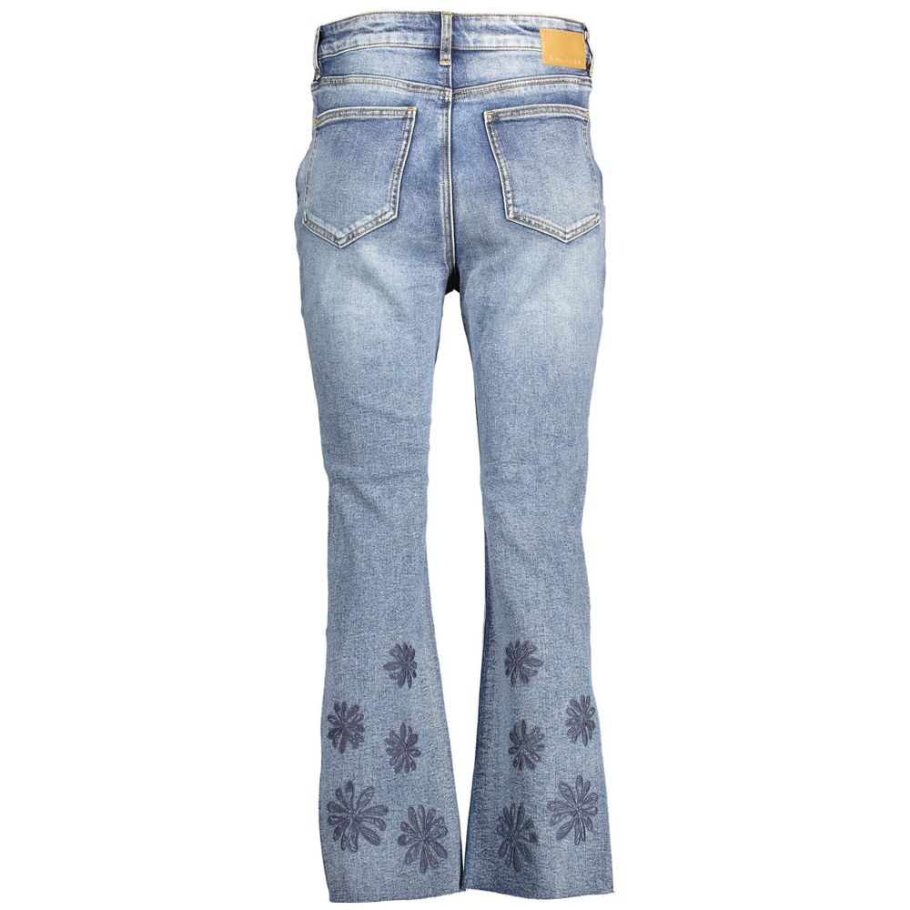 Desigual Blue Cotton Jeans Denim