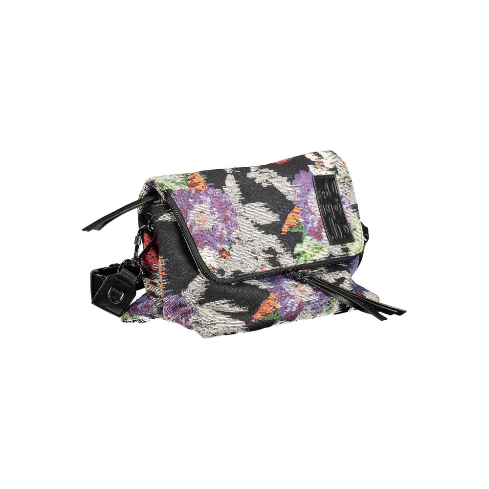 Desigual Black Cotton Handbag