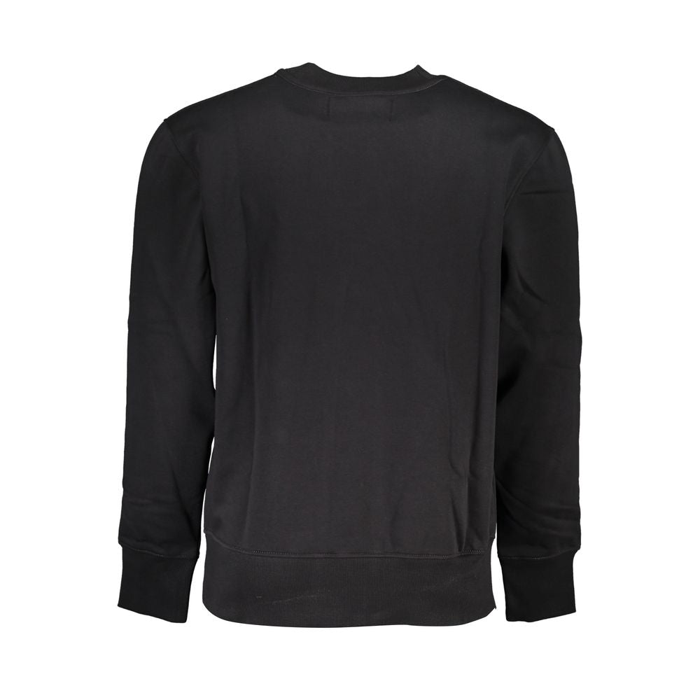 Calvin Klein Black Cotton Sweatshirt