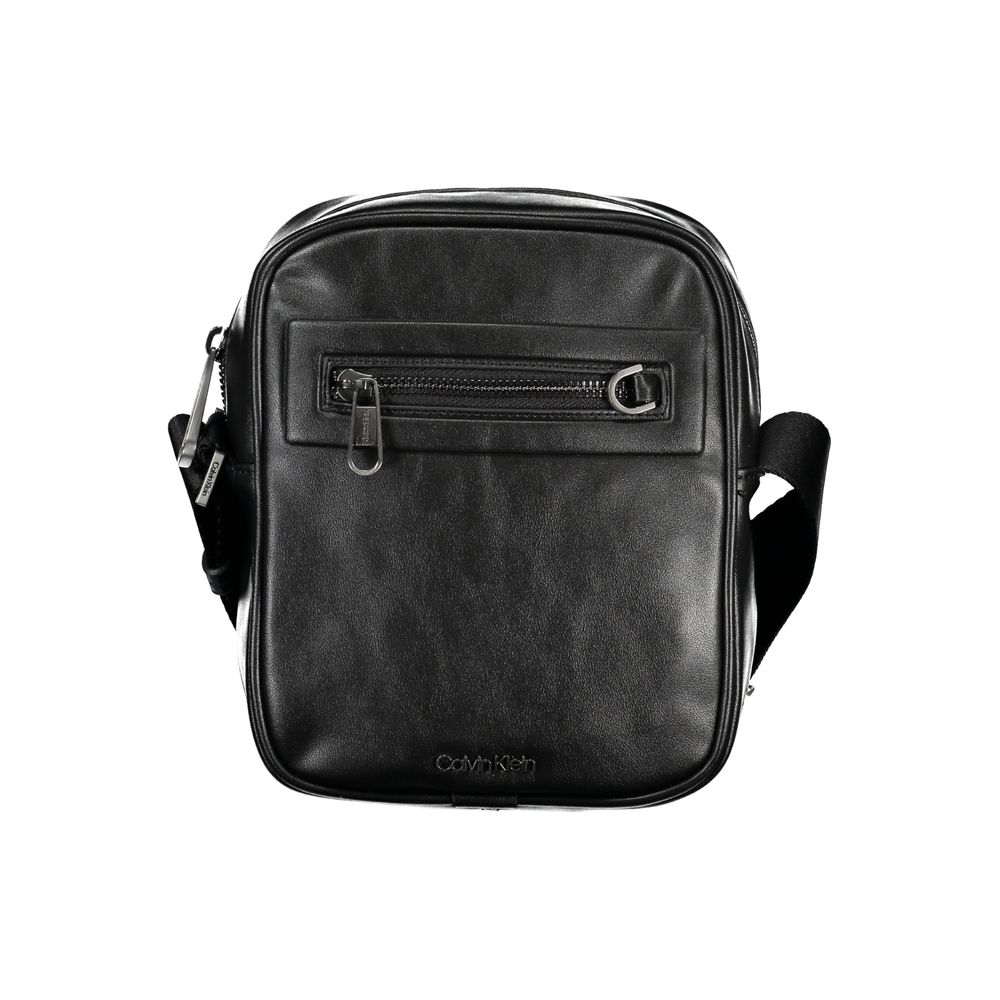 Calvin Klein Black Polyester Shoulder Bag