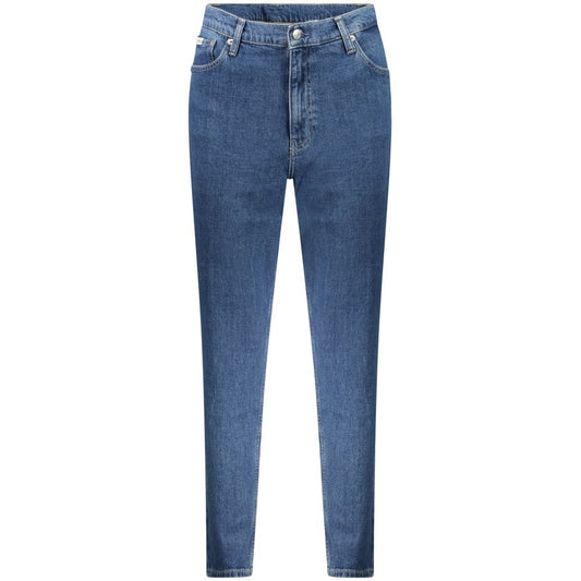 Calvin Klein Blue Cotton Jeans Denim