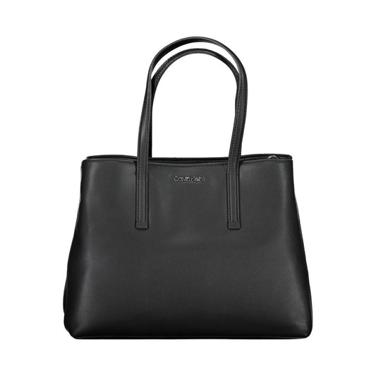Calvin Klein Black Polyester Handbag