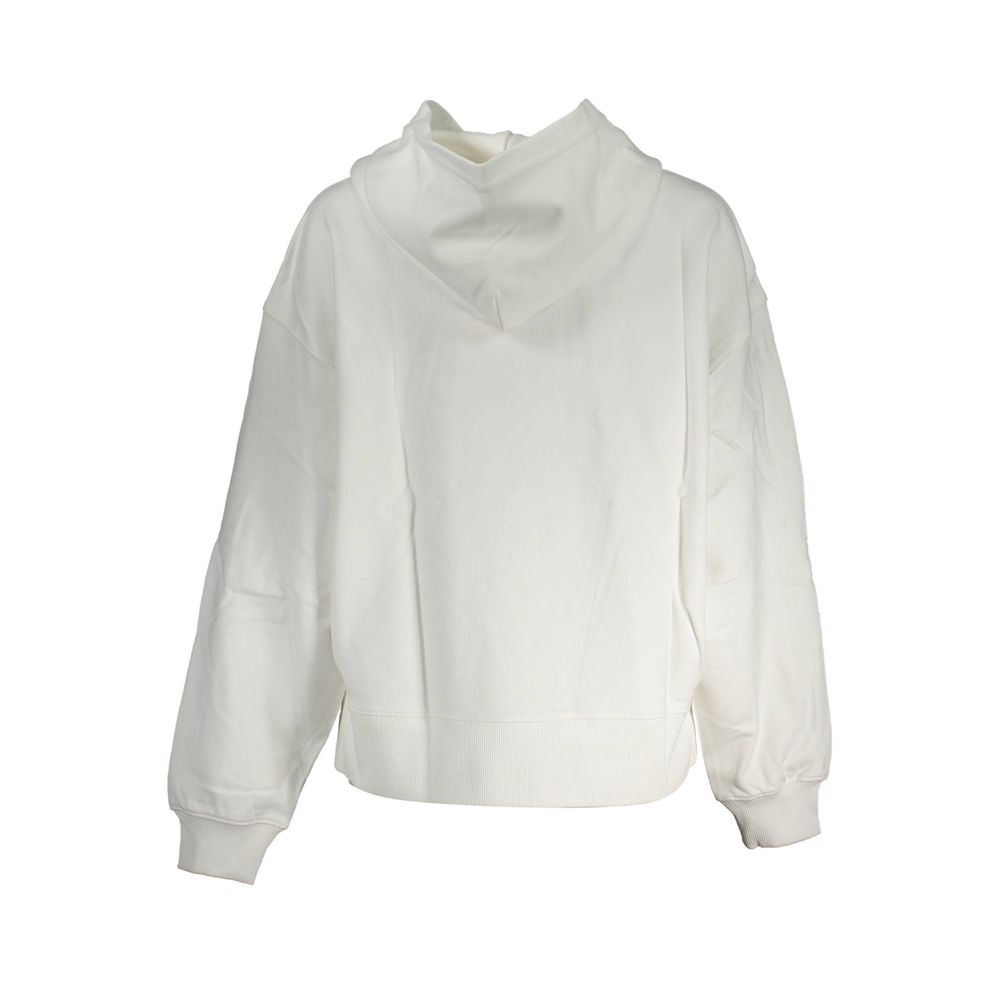 Calvin Klein White Cotton Sweatshirt