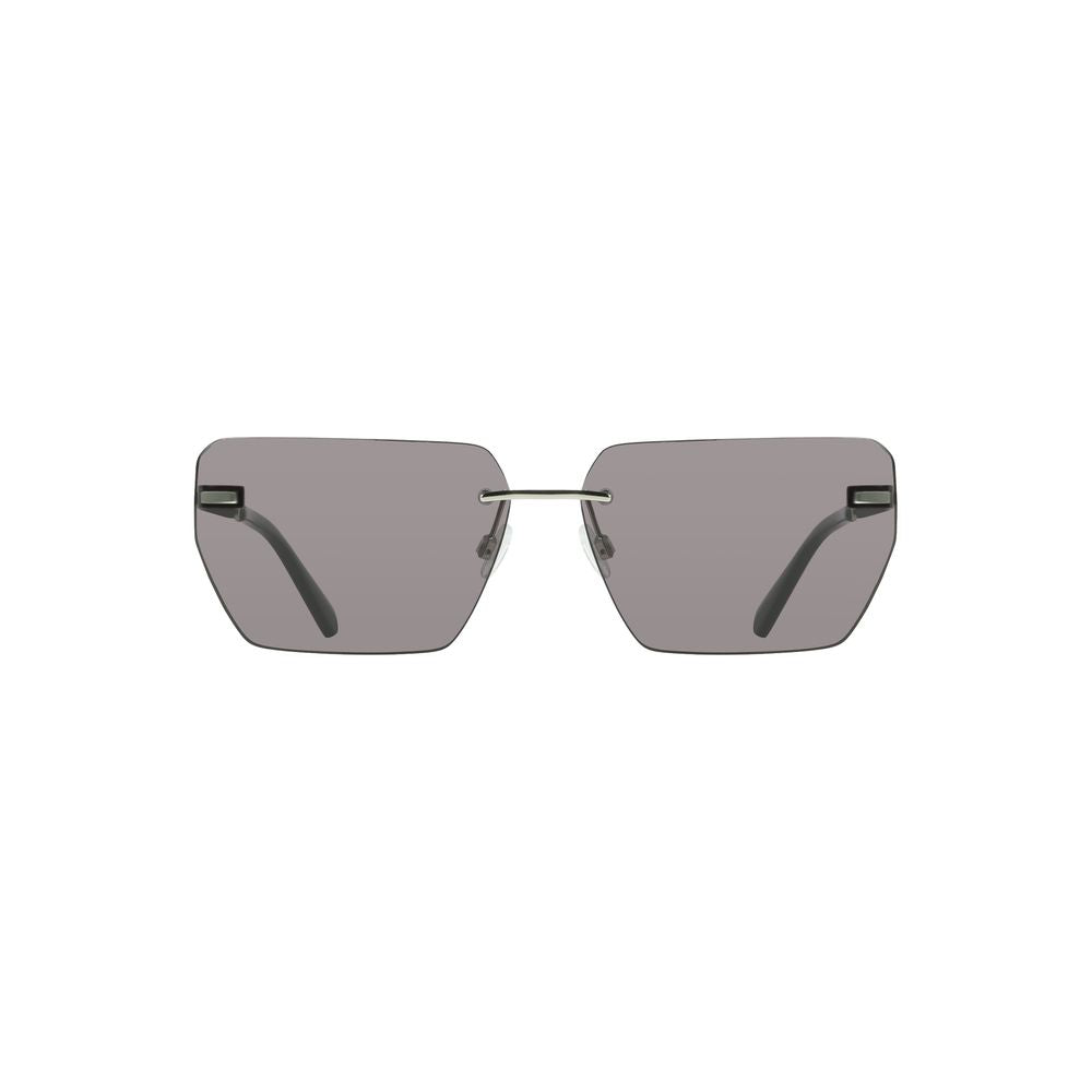 Calvin Klein Gray Metal Sunglass
