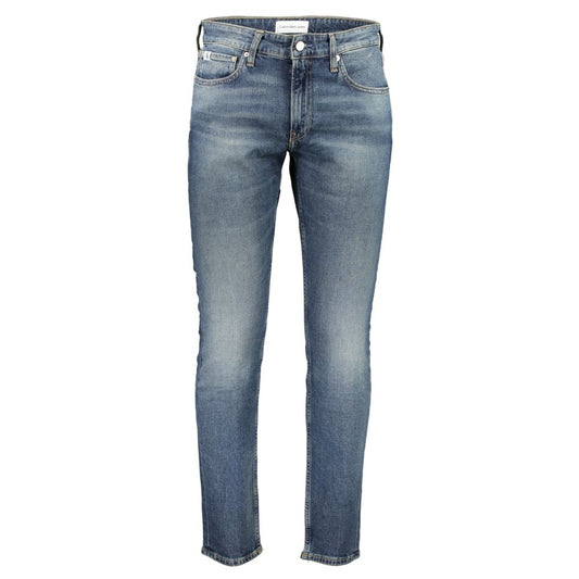 Calvin Klein Blue Cotton Jeans Denim