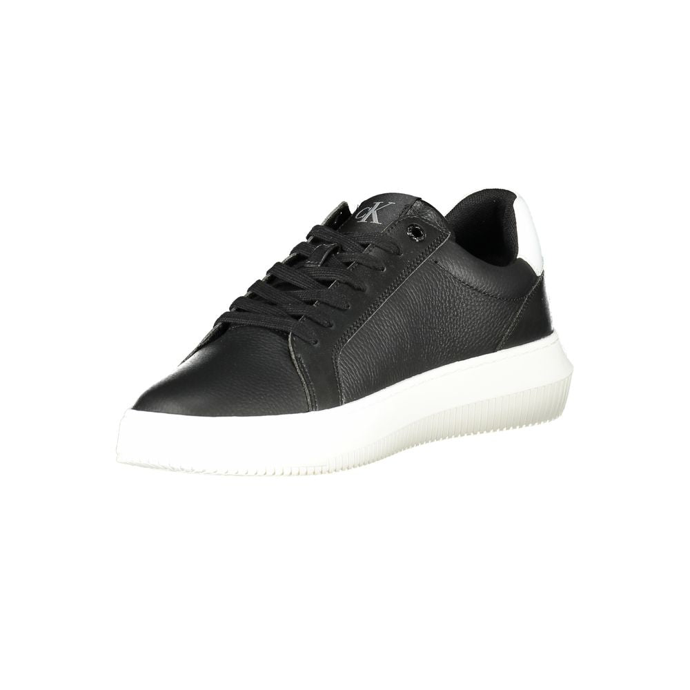 Calvin Klein Black Polyester Sneaker
