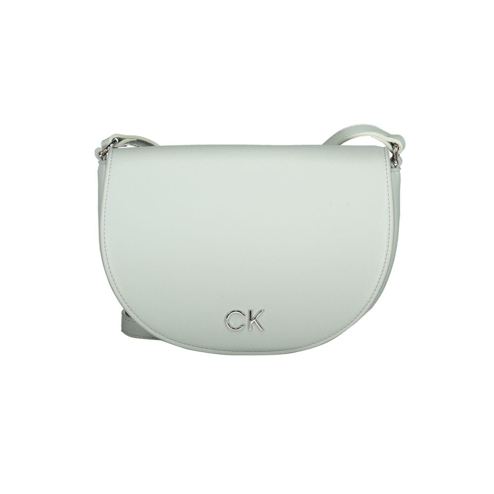 Calvin Klein Blue Polyethylene Handbag