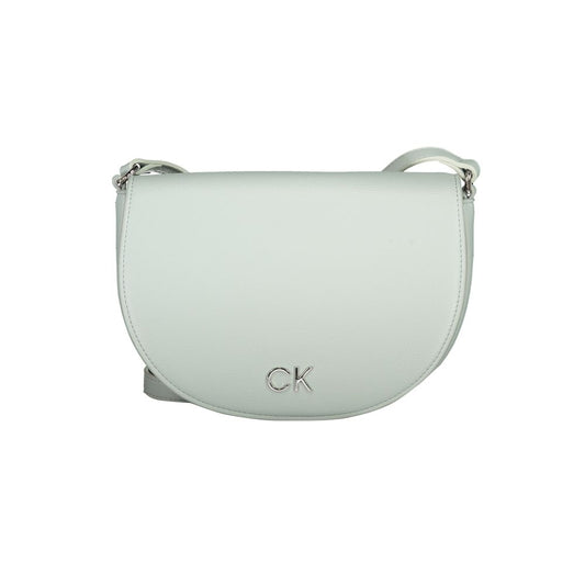 Calvin Klein Blue Polyethylene Handbag