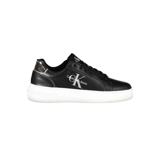 Calvin Klein Black Polyester Sneaker
