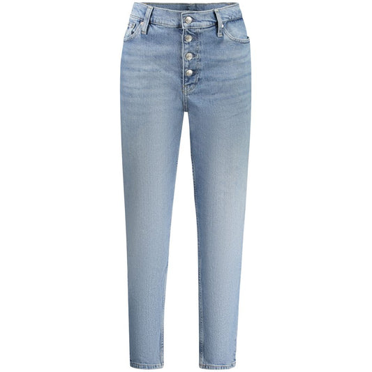 Calvin Klein Blue Cotton Jeans Denim