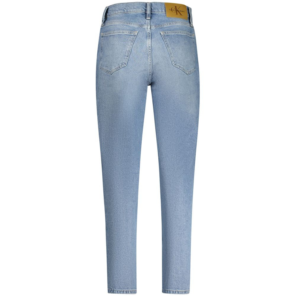 Calvin Klein Blue Cotton Jeans Denim