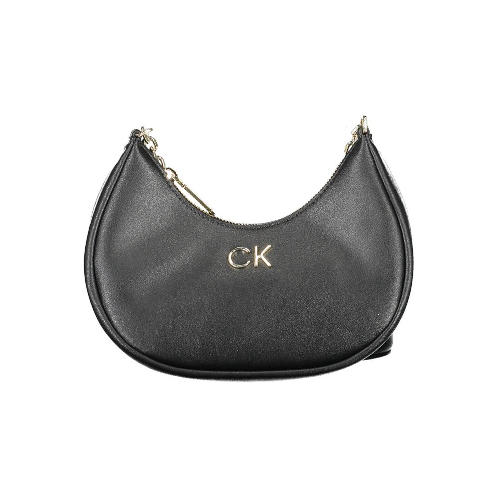 Calvin Klein Black Polyester Handbag