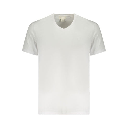 Calvin Klein White Cotton T-Shirt