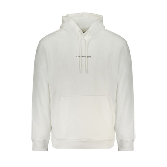 Calvin Klein White Cotton Sweatshirt