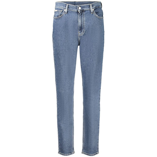 Calvin Klein Blue Cotton Jeans Denim