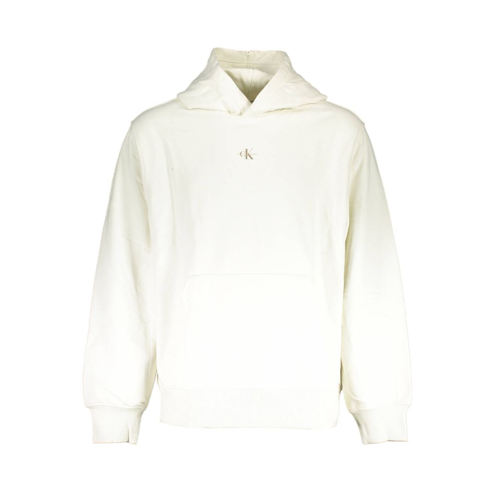 Calvin Klein White Cotton Sweatshirt