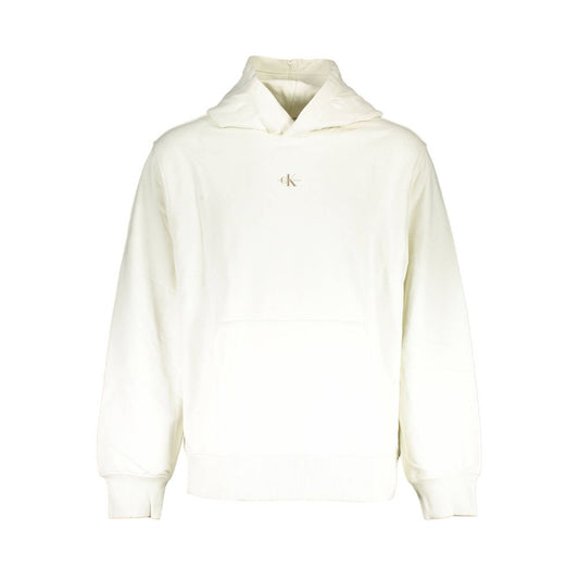 Calvin Klein White Cotton Sweatshirt
